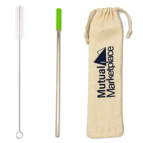 Reusable Straw w/ Cleaning Kit