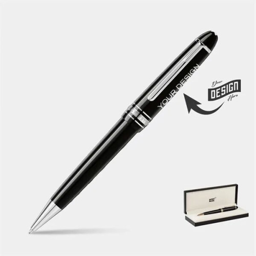 MONTBLANC® Legrand Ball Point Black & Platinum Trim Pen
