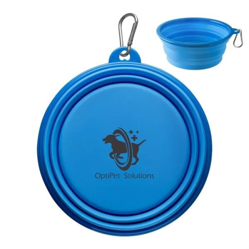 Large Collapsible Silicone Pet Bowl