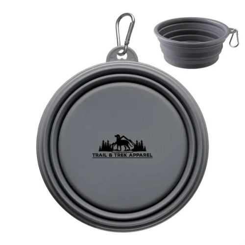 Large Collapsible Silicone Pet Bowl