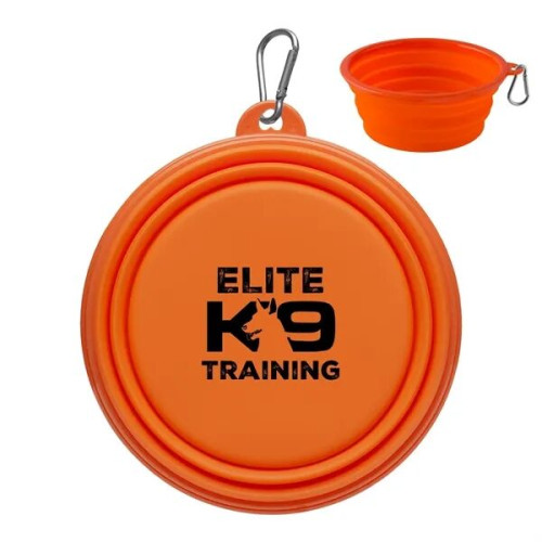 Large Collapsible Silicone Pet Bowl