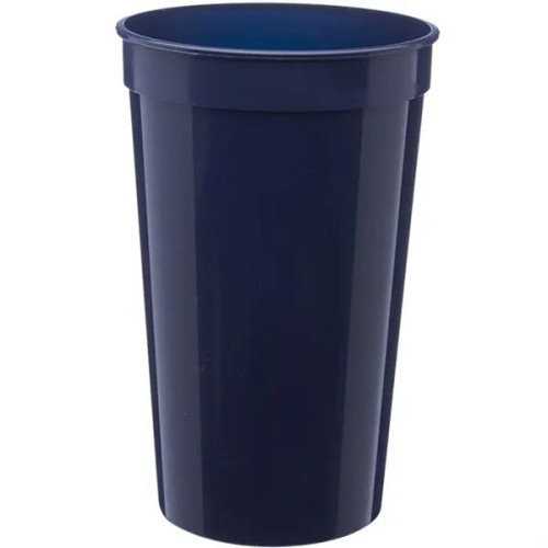 22 oz. Large Plastic Stadium Cup w/ Custom Imprint