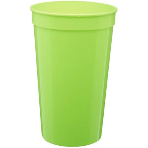 22 oz. Large Plastic Stadium Cup w/ Custom Imprint