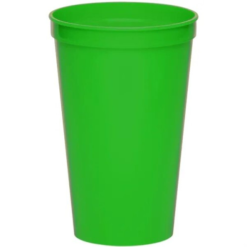 22 oz. Large Plastic Stadium Cup w/ Custom Imprint