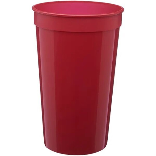 22 oz. Large Plastic Stadium Cup w/ Custom Imprint