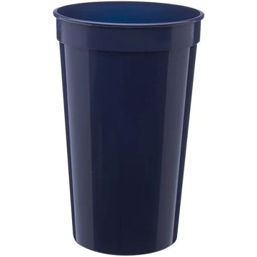 22 oz. Large Plastic Stadium Cup w/ Custom Imprint