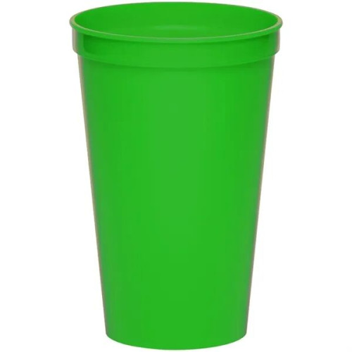 22 oz. Large Plastic Stadium Cup w/ Custom Imprint
