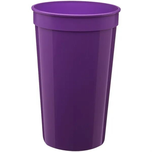 22 oz. Large Plastic Stadium Cup w/ Custom Imprint