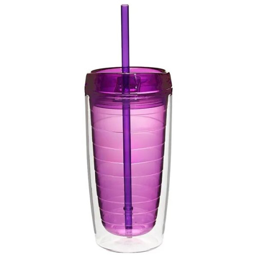 Tumblers 16 oz. Acrylic Insulated Coffee Travel Mugs