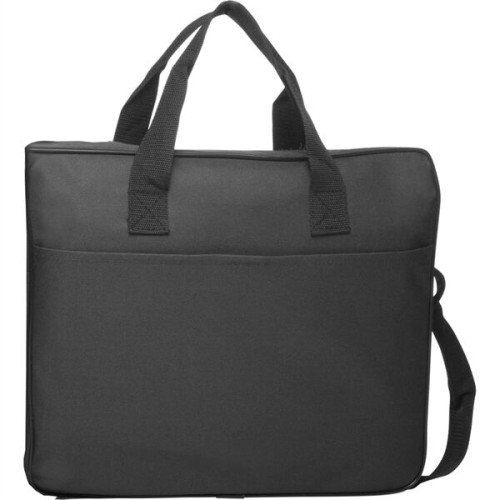 Polyester Messenger Bag w/ Shoulder strap & Zipper