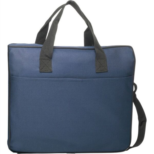 Polyester Messenger Bag w/ Shoulder strap & Zipper