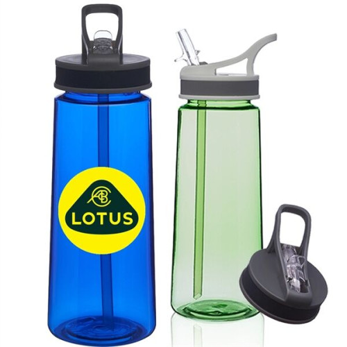 Classic 22 oz Sports Bottles w/ Straw