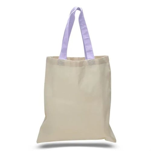 Cotton Canvas Tote Bag 6 oz. w/ 20" Handles