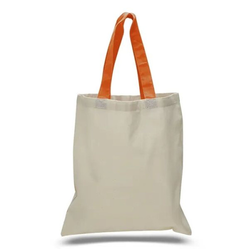 Cotton Canvas Tote Bag 6 oz. w/ 20" Handles