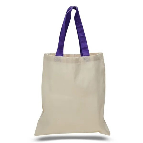 Cotton Canvas Tote Bag 6 oz. w/ 20" Handles