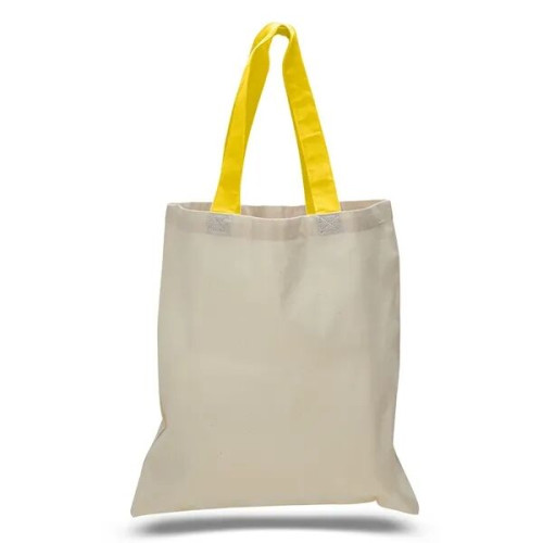 Cotton Canvas Tote Bag 6 oz. w/ 20" Handles