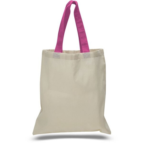 Cotton Canvas Tote Bag 6 oz. w/ 20" Handles