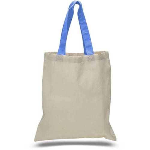 Cotton Canvas Tote Bag 6 oz. w/ 20" Handles