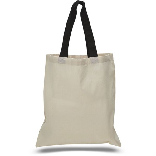 Cotton Canvas Tote Bag 6 oz. w/ 20" Handles