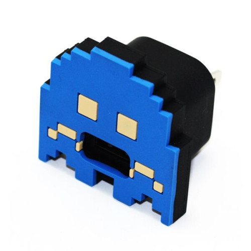 Custom Wall Plug 3D soft PVC molded with USB port