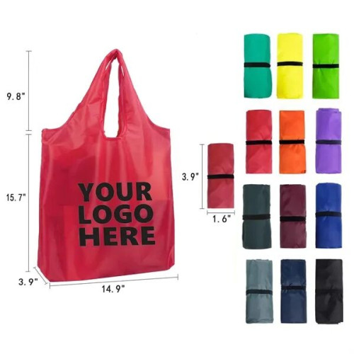 Foldable Portable Polyester Shopping Bag