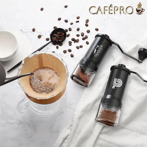 CafePro Manual Coffee Grinder - Adjustable Ceramic Burr