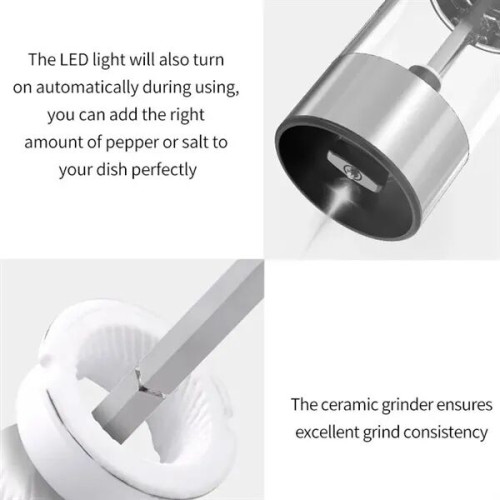 Electric Grinder Set - Adjustable Ceramic