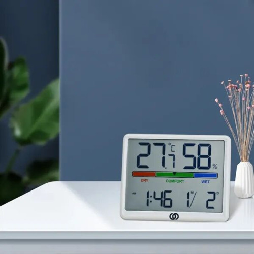 Digital Weather Station Clock with Indoor/Outdoor Monitoring