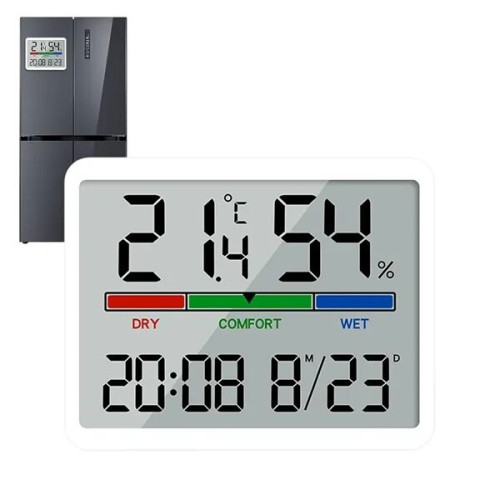 Digital Weather Station Clock with Indoor/Outdoor Monitoring