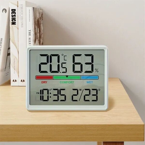 Digital Weather Station Clock with Indoor/Outdoor Monitoring
