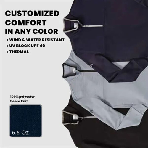 Callaway® Ottoman Womens Golf Quarter Zipper Fleece Pullover