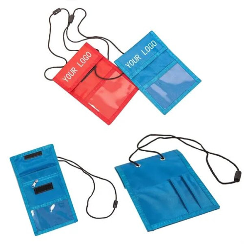 Custom Nylon Neck Wallet