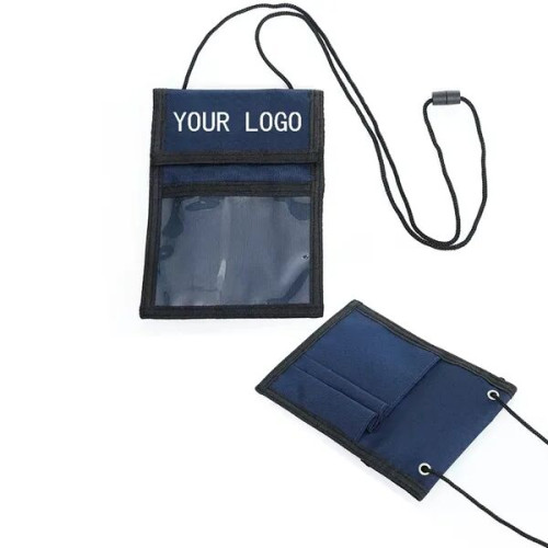 Custom Nylon Neck Wallet