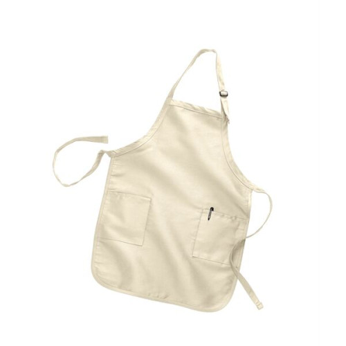 Full Length Apron w/ Custom Imprint & Adjustable Neck Strap