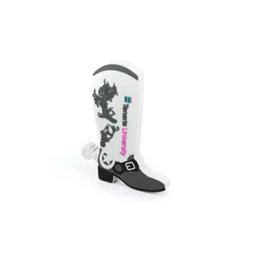 Custom 2D PVC USB Flash Drive - Cowboy Boots Shaped