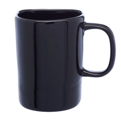 Glossy Ceramic Coffee Mug w/ Cookie Holder 7 oz.