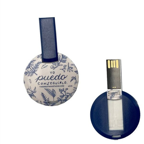 Round Card USB Flash Drive