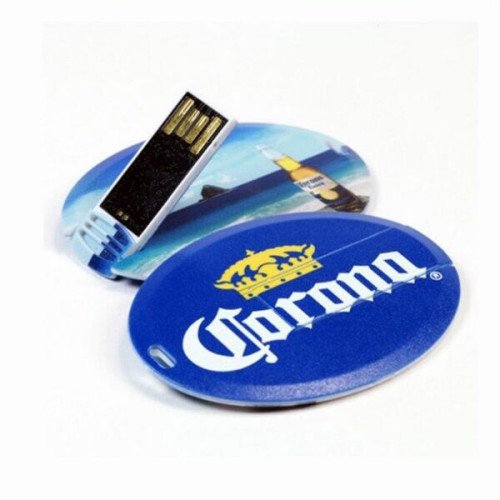 Round Card USB Flash Drive
