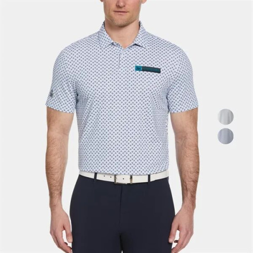 Original Penguin® Retro Geo Print Men's Polo Shirt