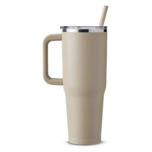 Harriton. 40 oz. Vacuum Insulated Stainless Steel Travel ...