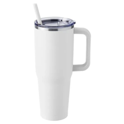 Harriton. 40 oz. Vacuum Insulated Stainless Steel Travel ...