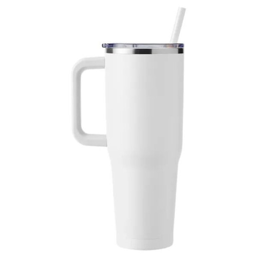 Harriton. 40 oz. Vacuum Insulated Stainless Steel Travel ...