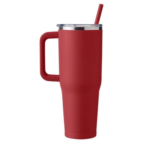 Harriton. 40 oz. Vacuum Insulated Stainless Steel Travel ...