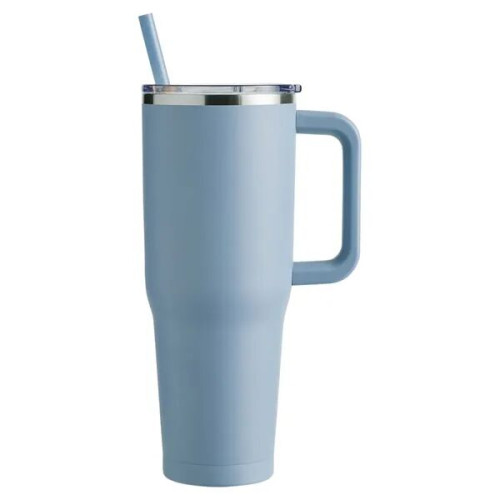 Harriton. 40 oz. Vacuum Insulated Stainless Steel Travel ...