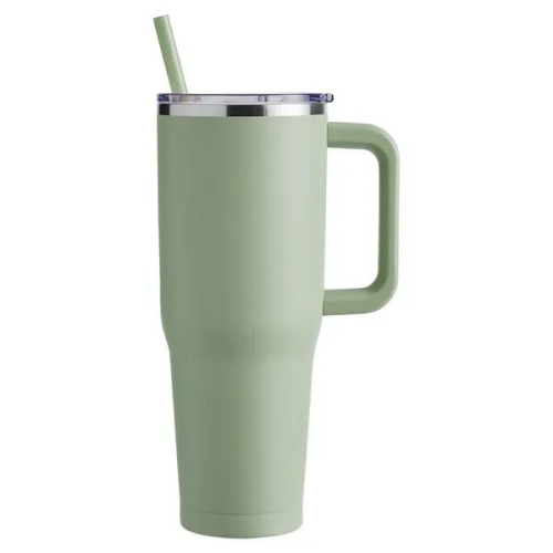 Harriton. 40 oz. Vacuum Insulated Stainless Steel Travel ...