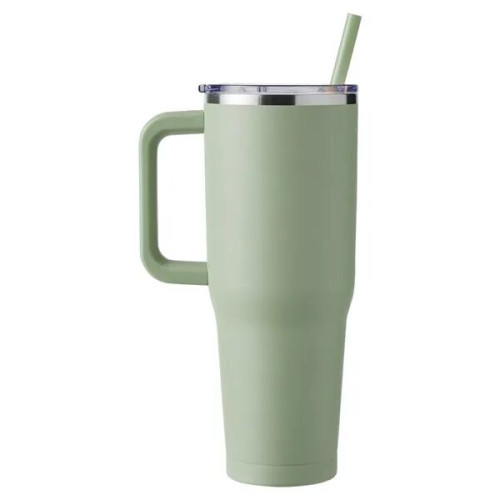 Harriton. 40 oz. Vacuum Insulated Stainless Steel Travel ...