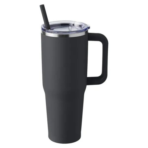 Harriton. 40 oz. Vacuum Insulated Stainless Steel Travel ...