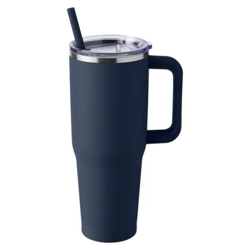 Harriton. 40 oz. Vacuum Insulated Stainless Steel Travel ...