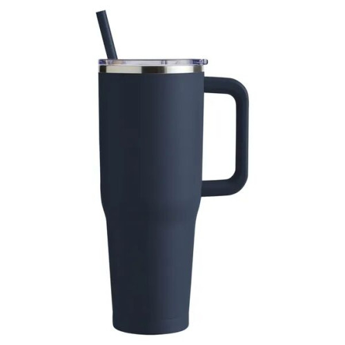 Harriton. 40 oz. Vacuum Insulated Stainless Steel Travel ...