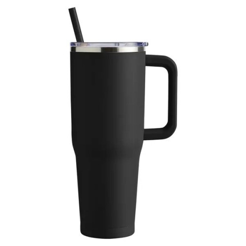 Harriton. 40 oz. Vacuum Insulated Stainless Steel Travel ...